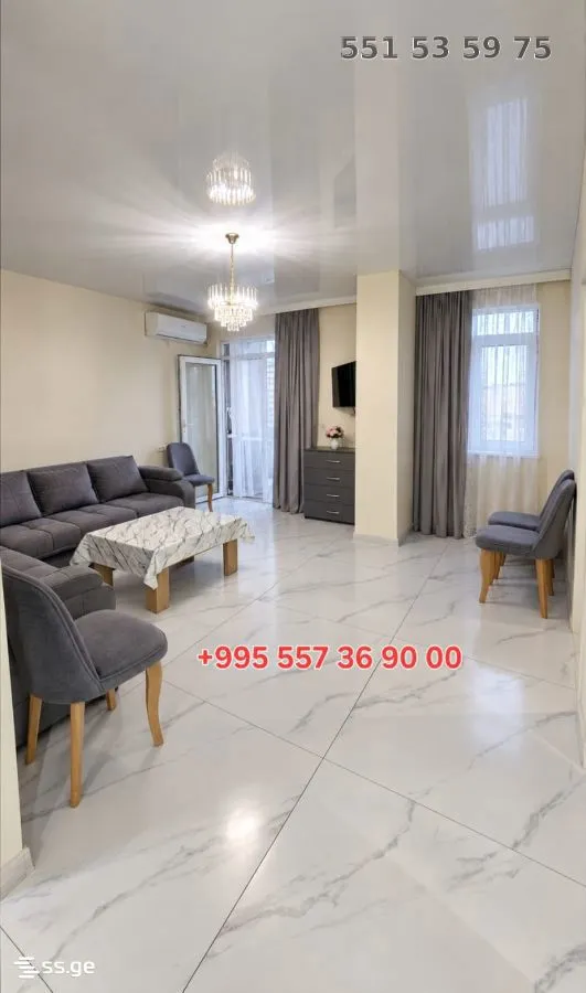 3 room Flat For Sale. Batumi · 2