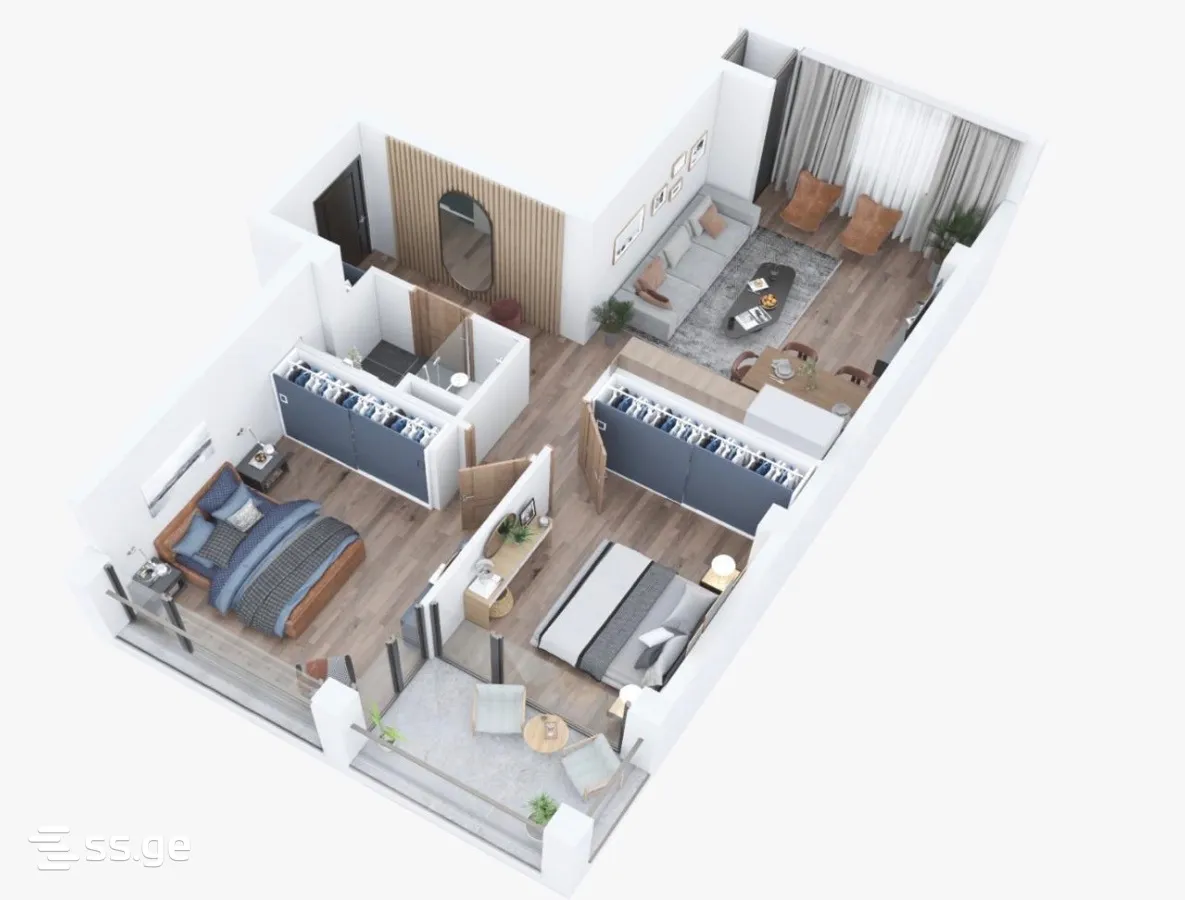 2 room Flat For Sale. Vera · 7