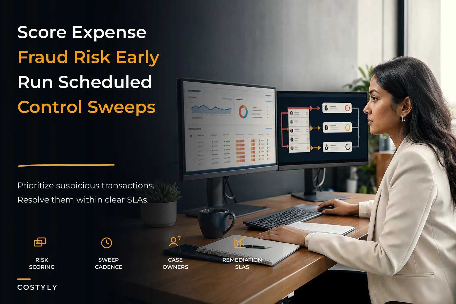 A fraud-risk scoring framework for expense operations