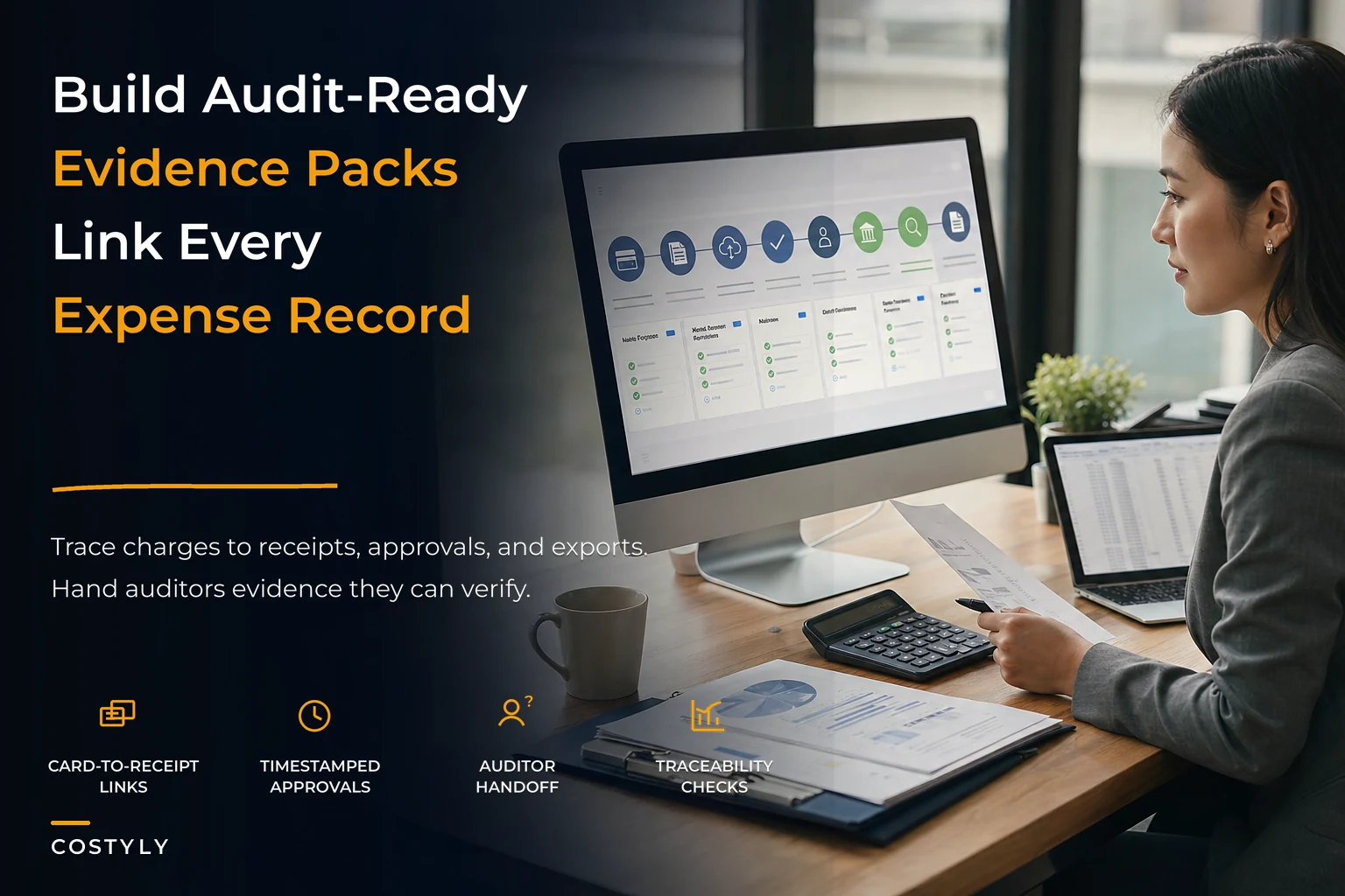 Audit-ready evidence packs for SMB expense systems