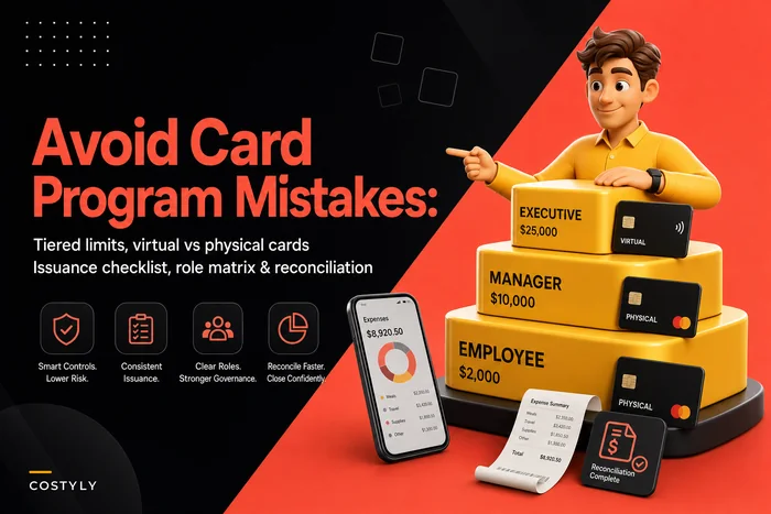 Avoid card program mistakes: tiered limits, virtual cards and manager delegation for small businesses