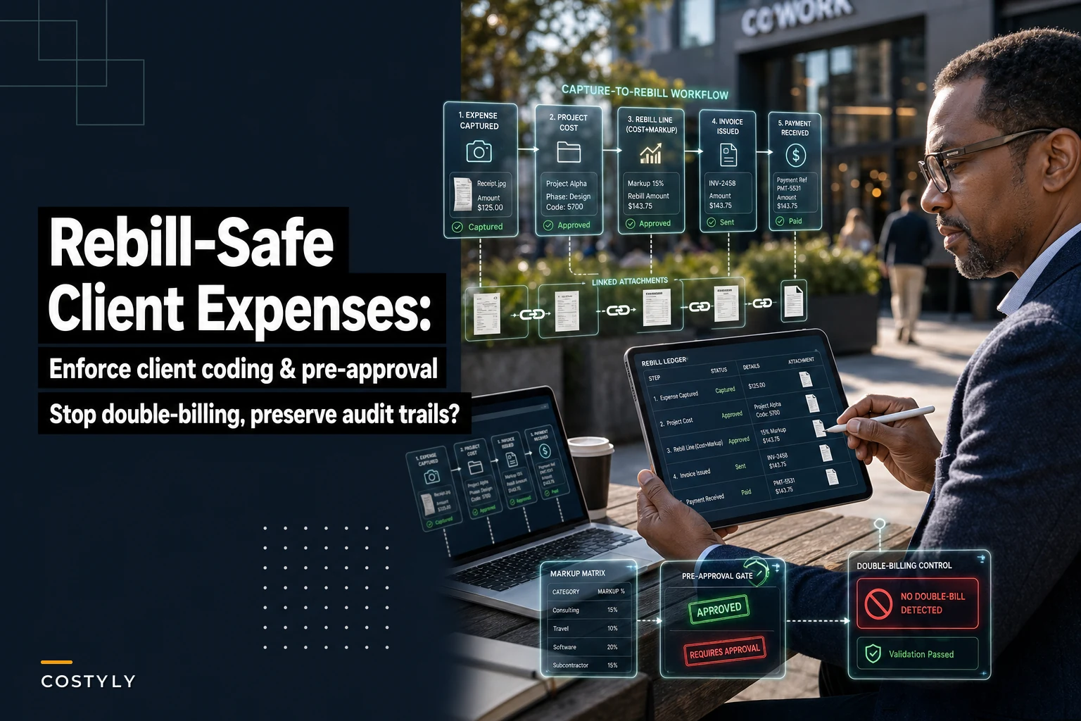 Avoid rebill mistakes: a client-billable expense workflow that preserves audit trails