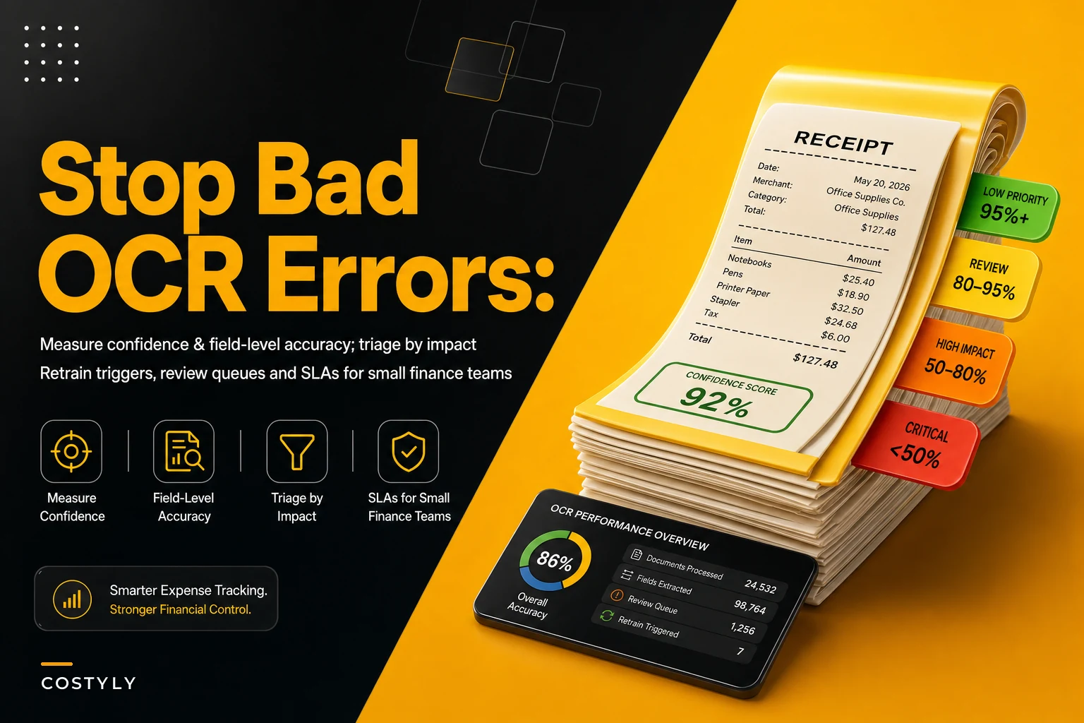 Don't let bad OCR ruin your books: a receipt triage and QA playbook