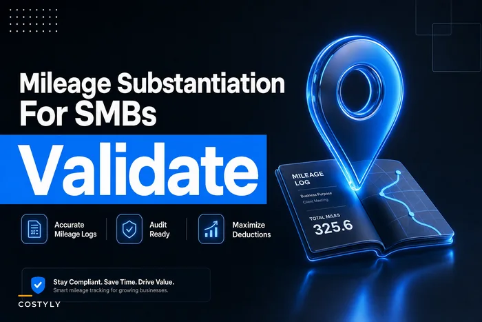 Mileage substantiation for SMBs: GPS vs manual logs and automated validation checks