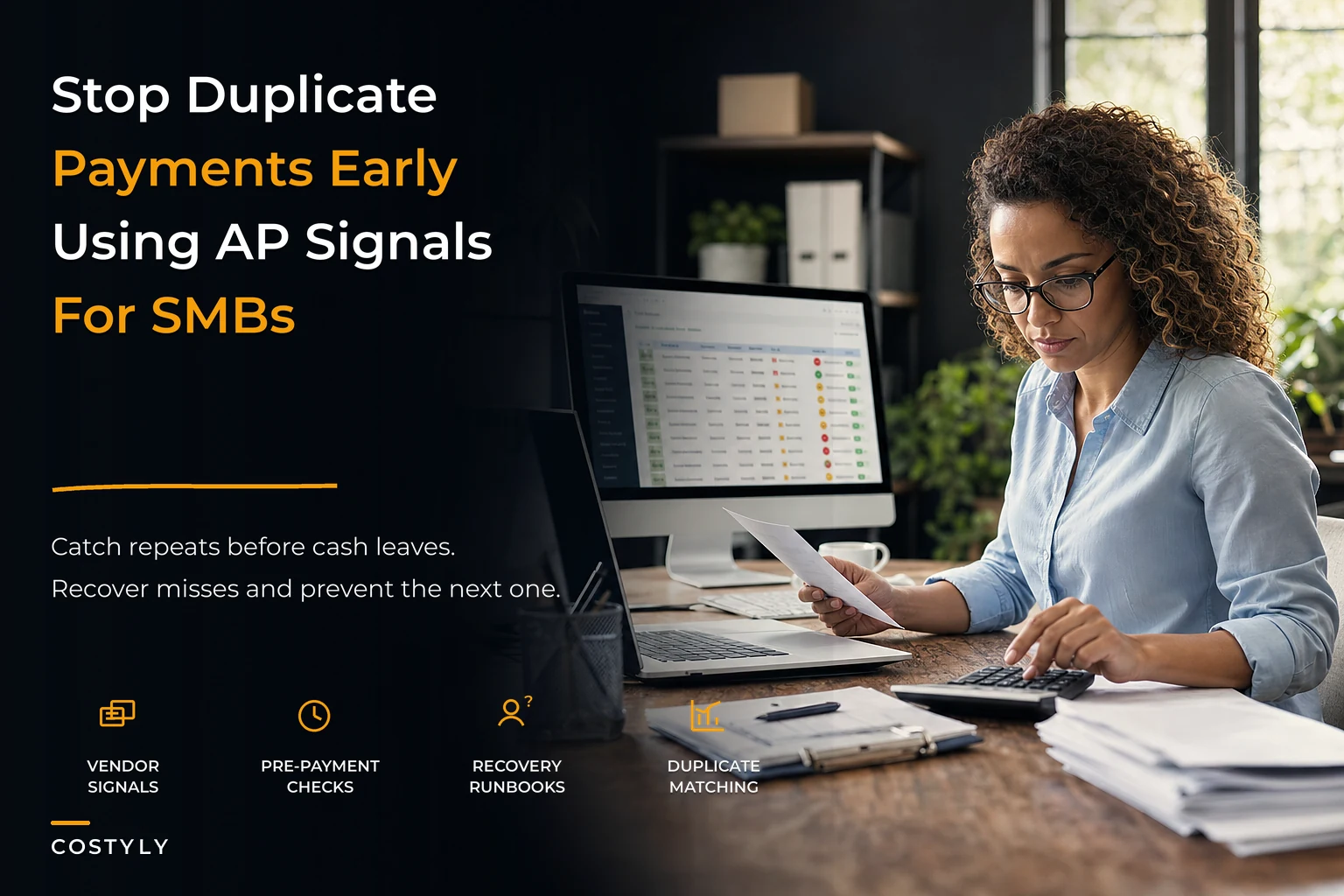 Prevent duplicate payments using expense and AP signals