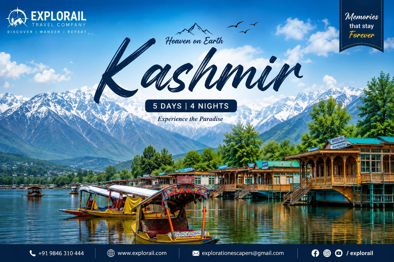 KASHMIR : HEAVEN ON EARTH ❄️