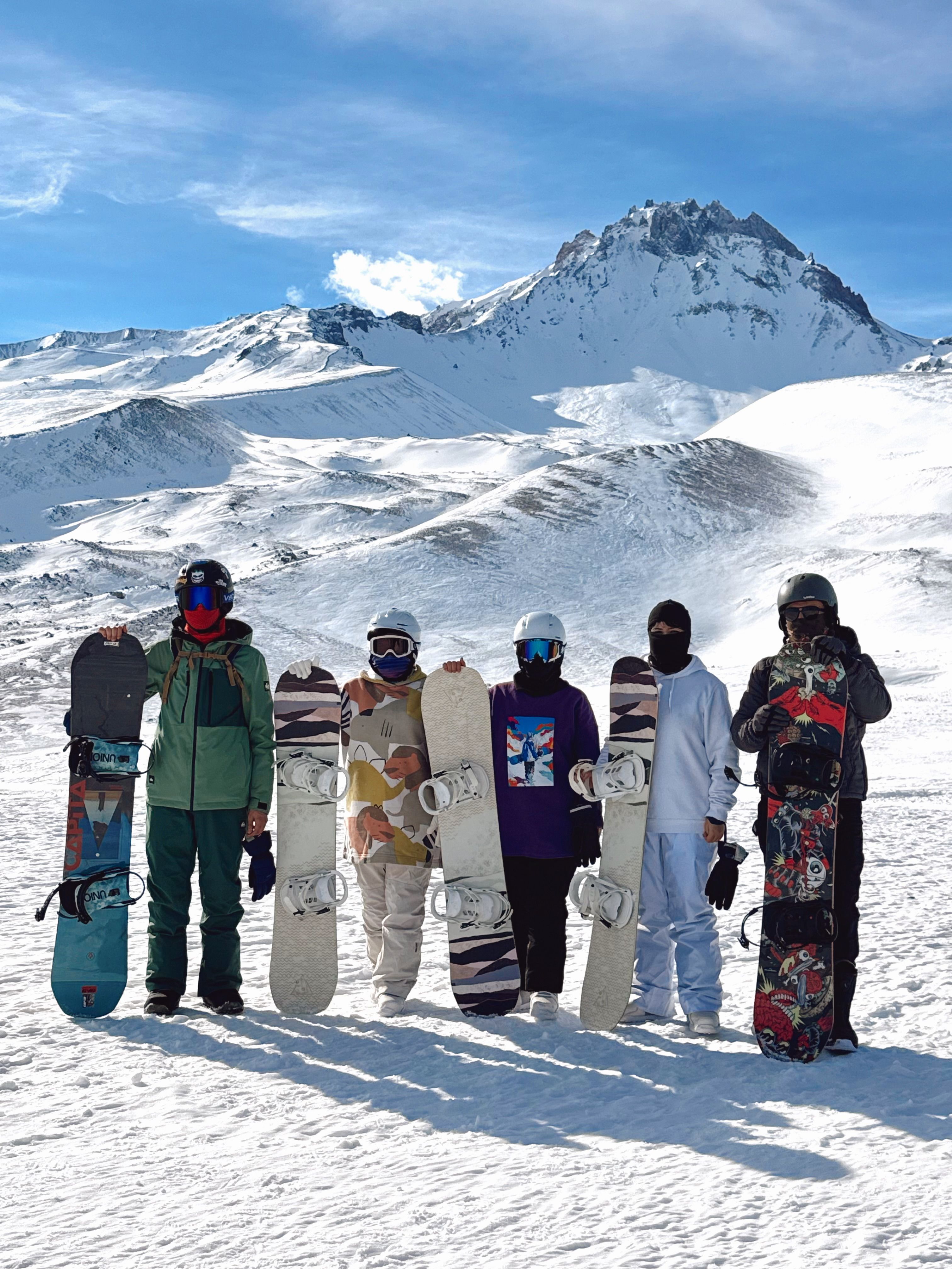 Reunión en la nieve