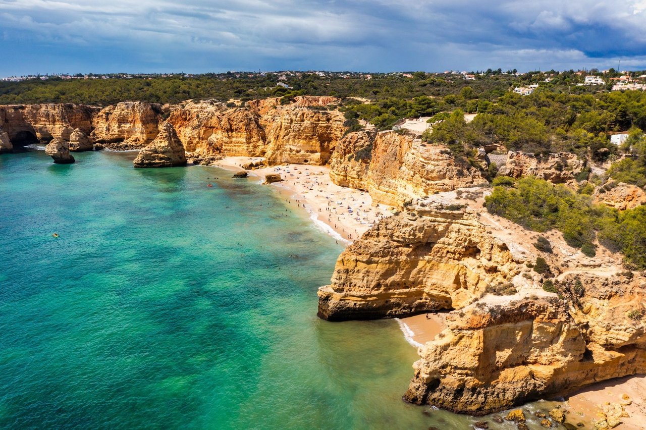 Praia de Benagil, Lagoa