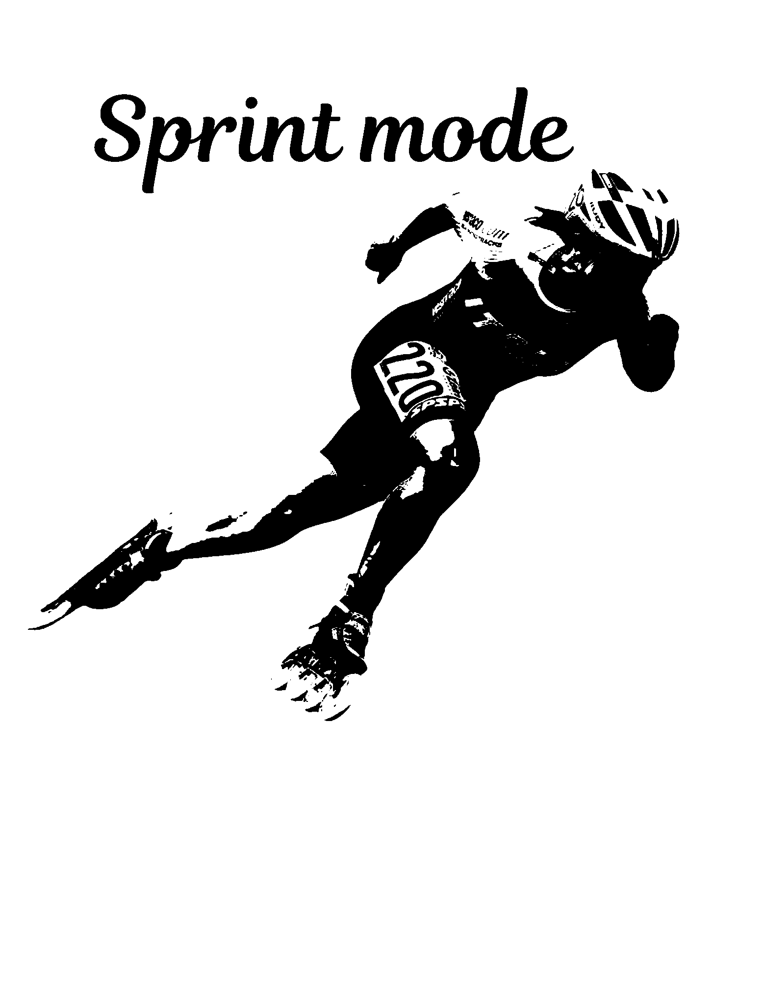 Tshirt with Skates