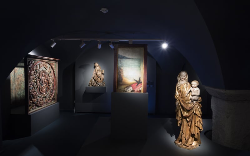 through the temple, the circle, the hillside | permanent exhibition from the AJG collections