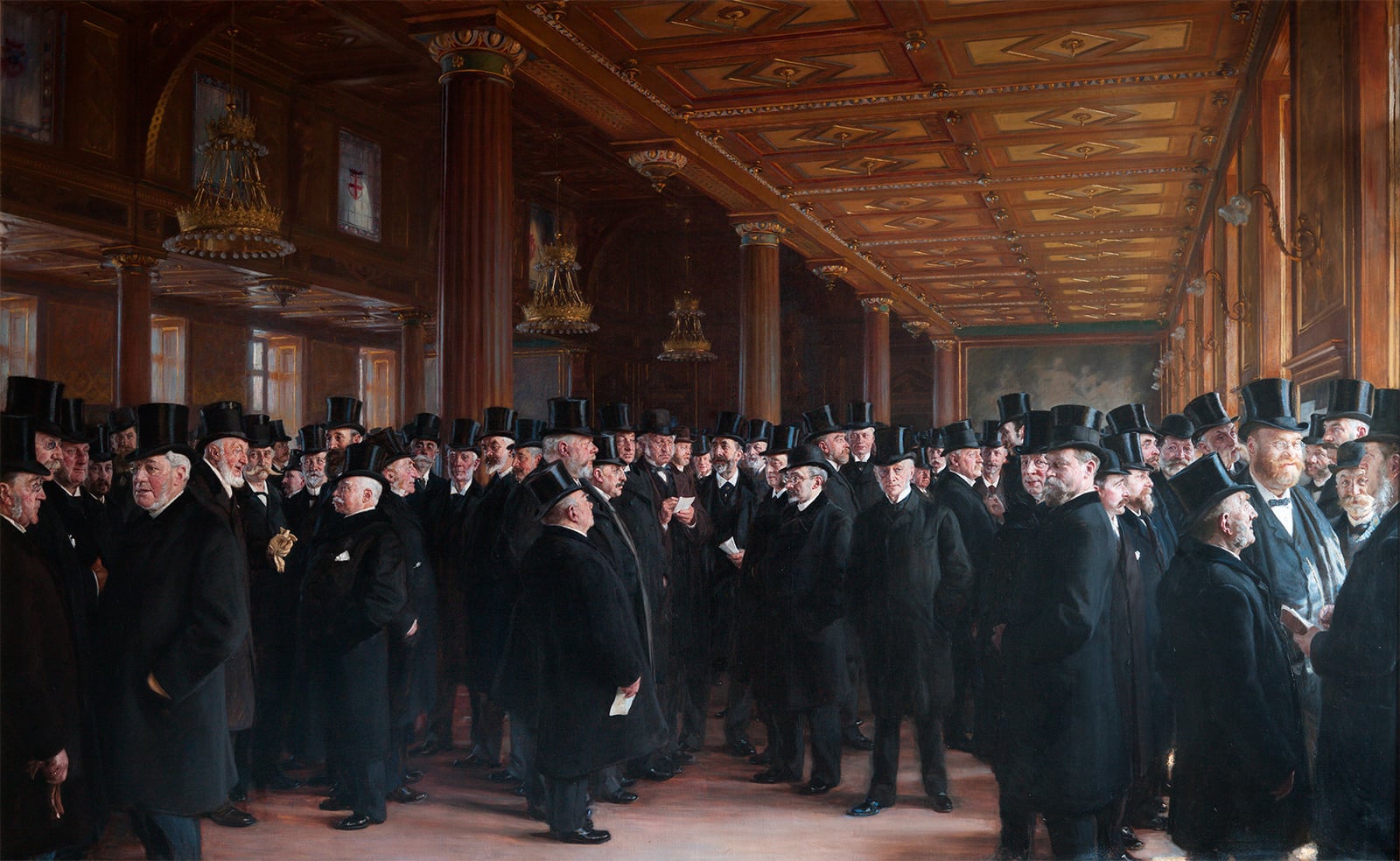 P.S. KRØYER: 'FROM THE COPENHAGEN STOCK EXCHANGE'