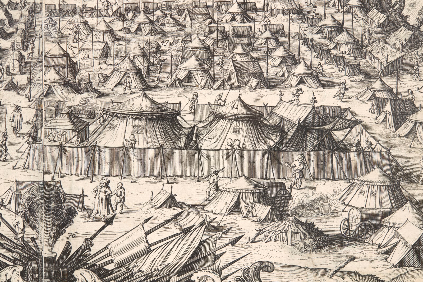 Collection of old prints and manuscripts