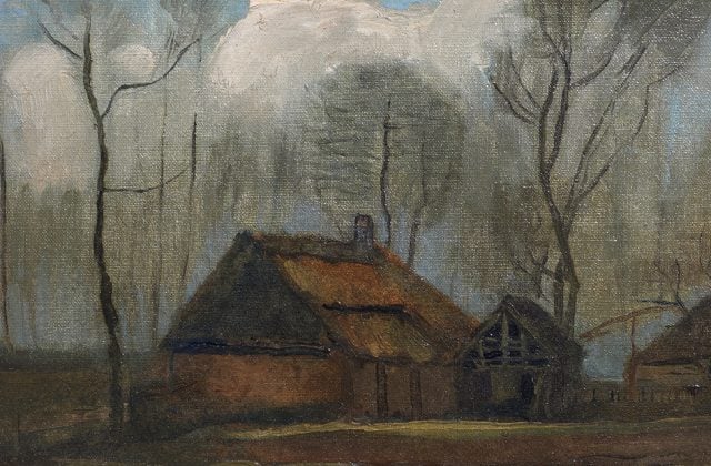 Vincent van Gogh: ‘Country Cottages Among the Trees’