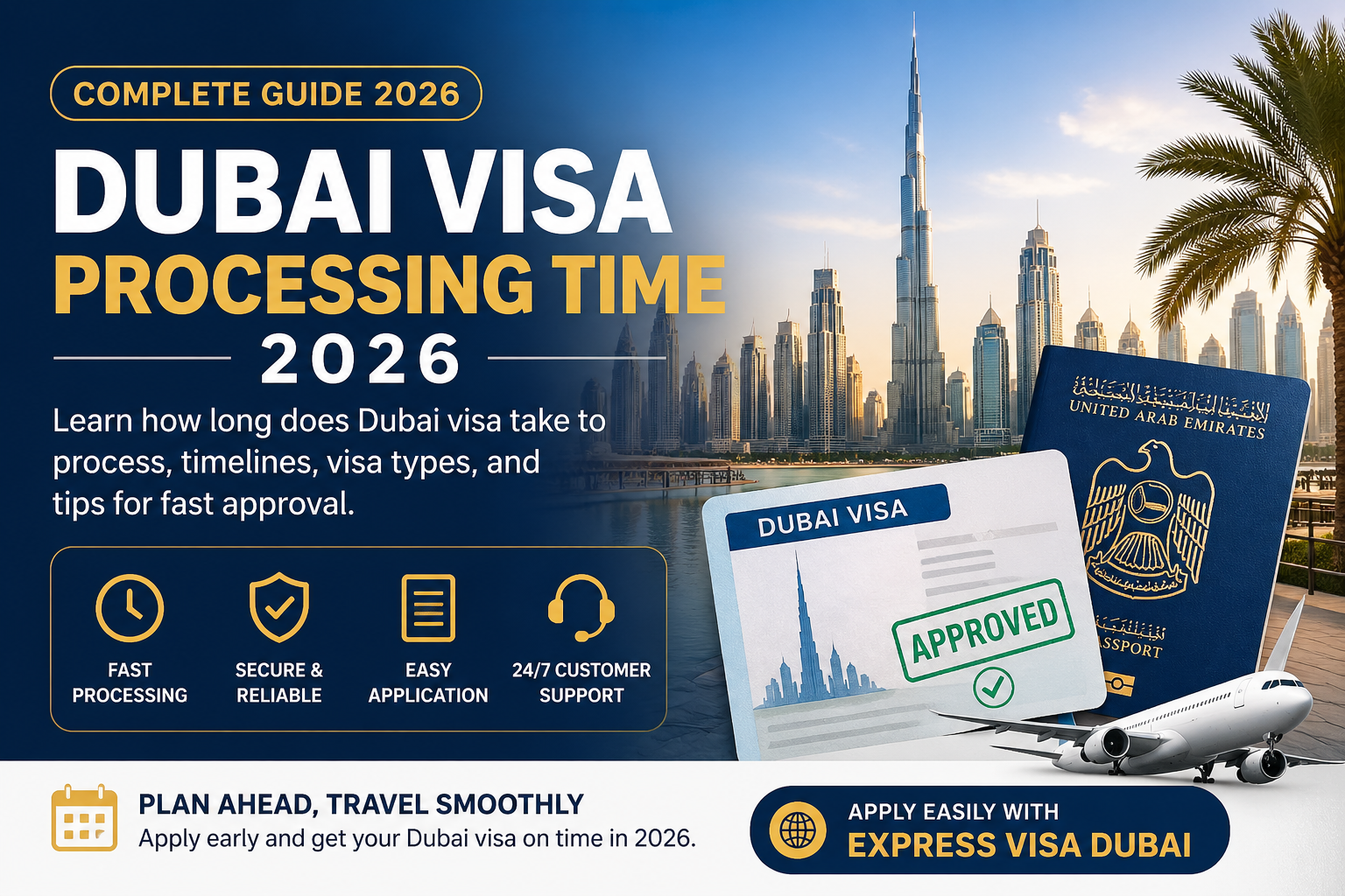 Dubai Visa Processing Time: Complete Guide - 2026