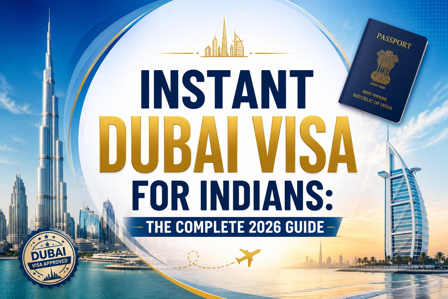 Instant Dubai Visa for Indians: The Complete 2026 Guide