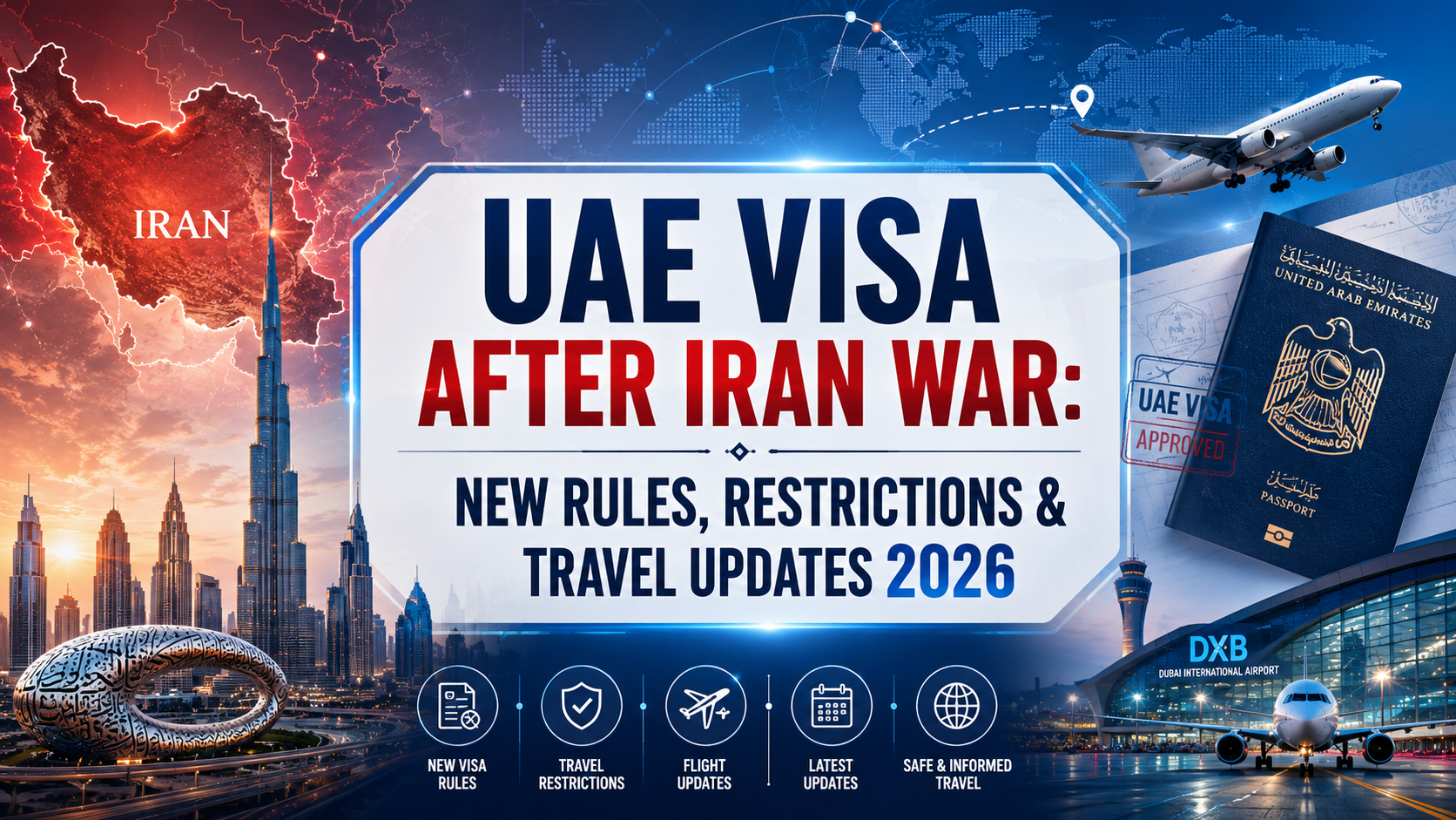 UAE Visa After Iran War: New Rules, Restrictions & Travel Updates 2026