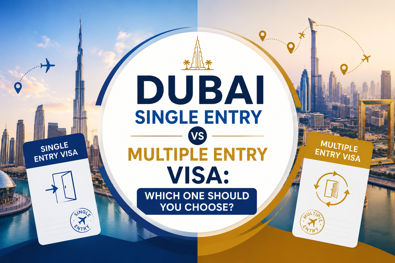 Dubai Single Entry vs Multiple Entry Visa: Which One Should You Choose?