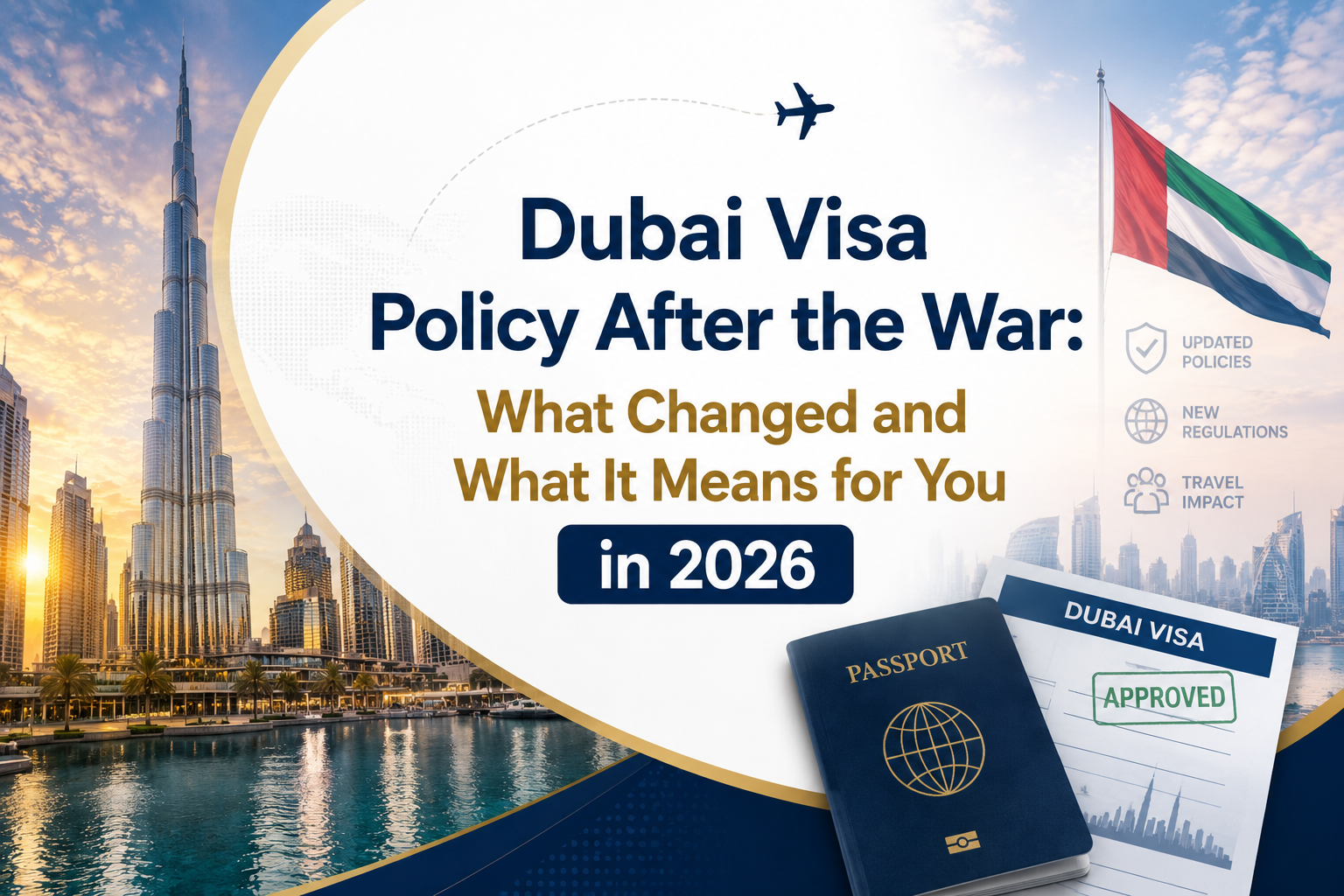 Dubai Visa Policy After the War: What Changed and What It Means for You in 2026