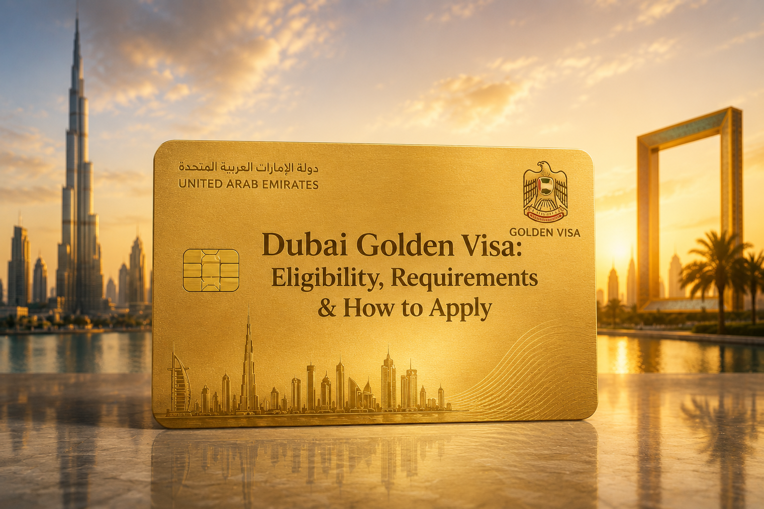 Dubai Golden Visa: Eligibility, Requirements & How to Apply