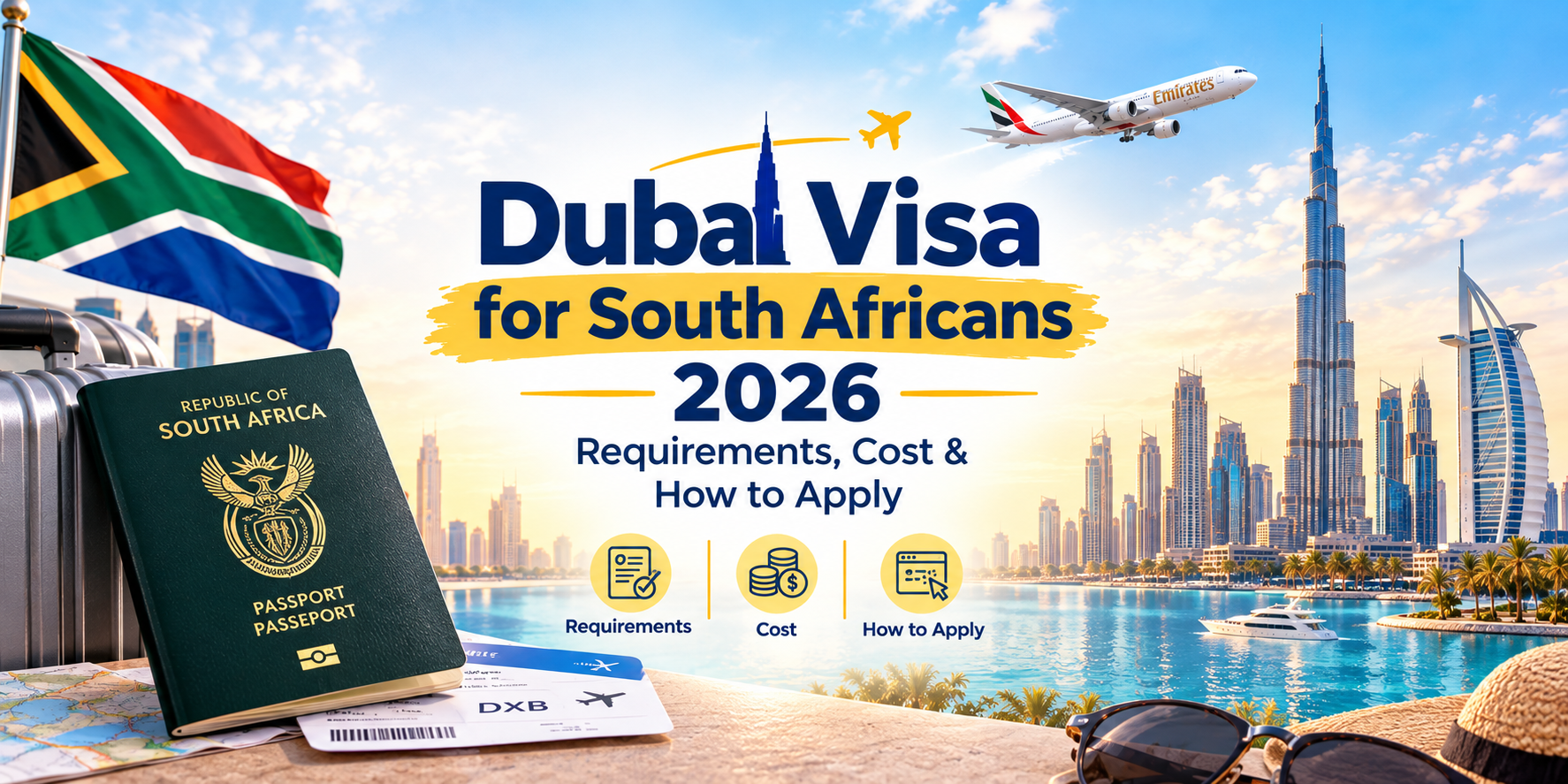 Dubai Visa for South Africans 2026 | Requirements, Cost & How to Apply