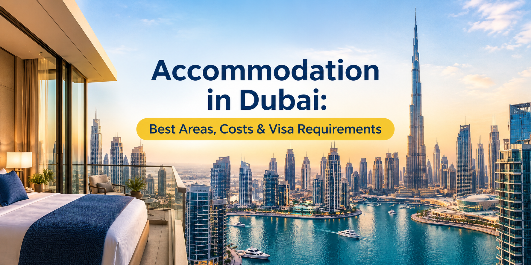 Accommodation in Dubai: Best Areas, Costs & Visa Requirements