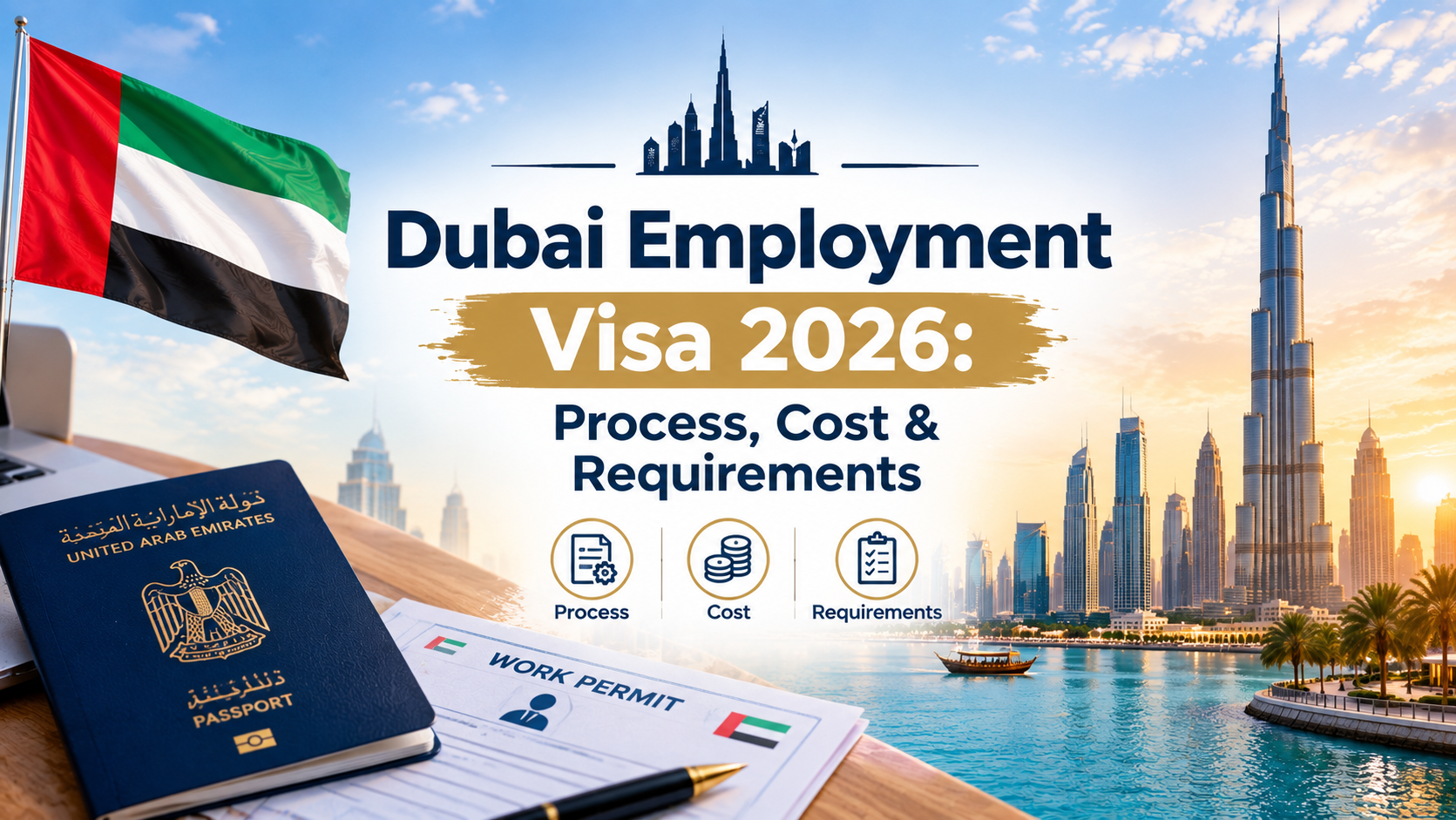 Dubai Employment Visa 2026: Process, Cost & Requirements