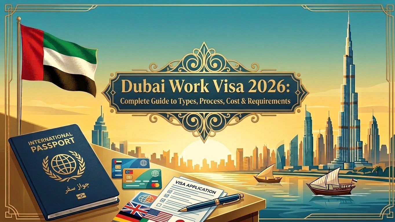 Dubai Work Visa 2026: Complete Guide to Types, Process, Cost & Requirements