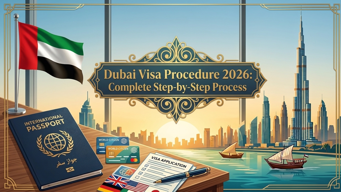 Dubai Visa Procedure 2026: Complete Step-by-Step Process