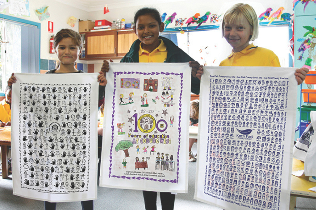 Expressions Fundraising School News Editorial | Tea Towel Fundraiser