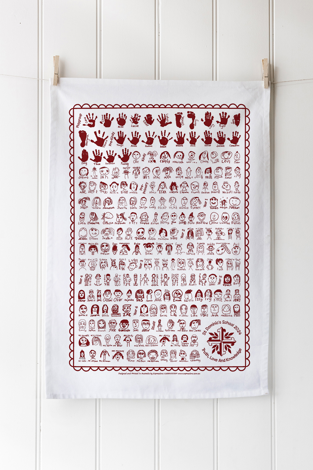 St Dominic's Limited Edition 2024 Tea Towel