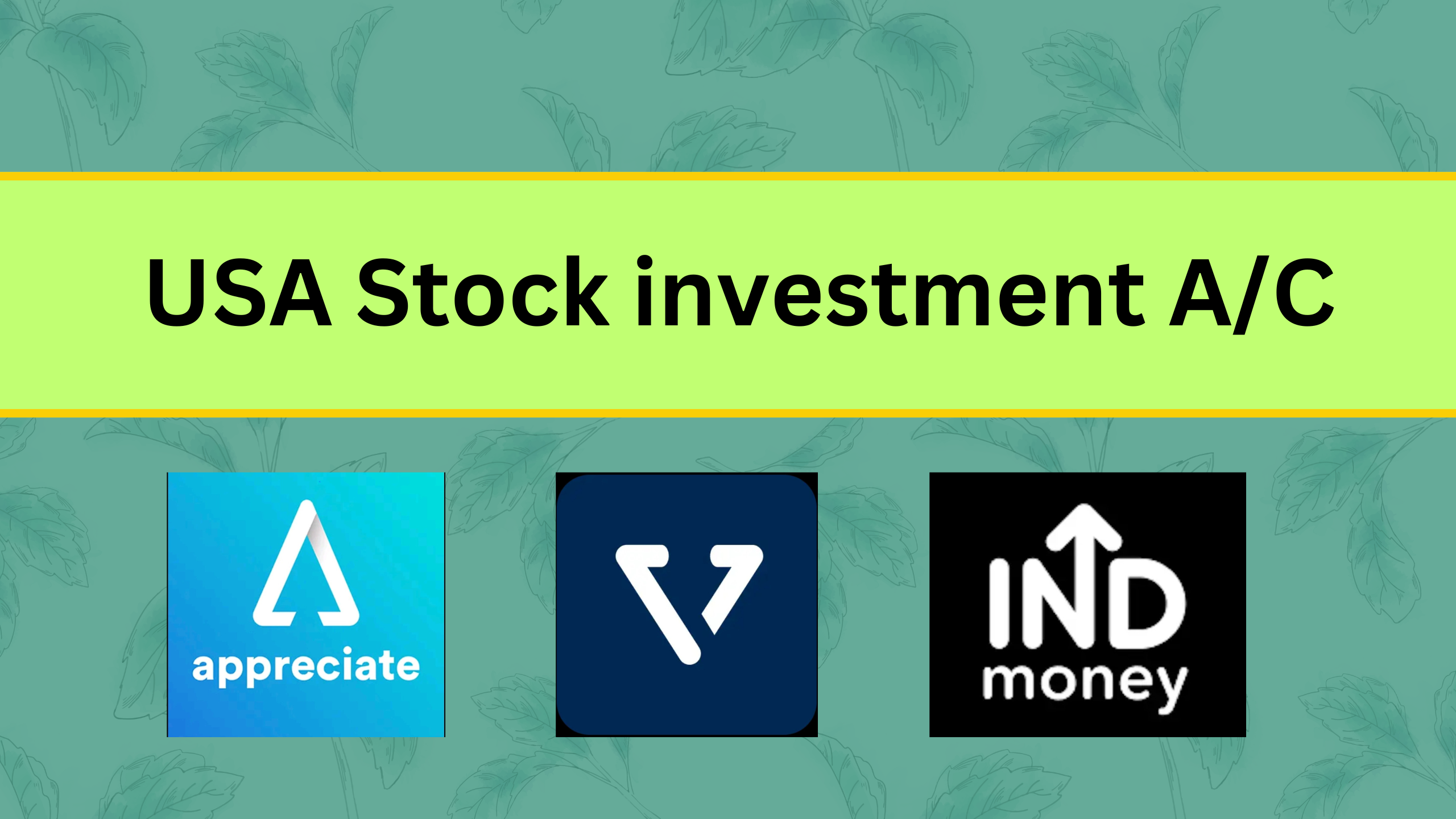 USA Demat accounts