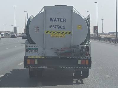 صهريج مياه غير صالح للشرب