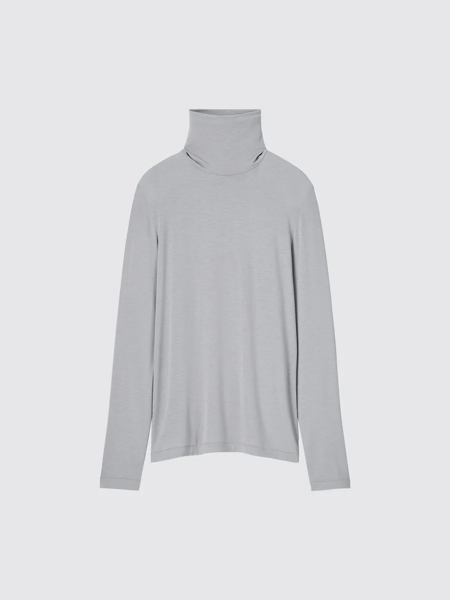 UNIQLO HEATTECH Ultra Light эмэгтэй өндөр захтай цамц — 5-с 3-р зураг
