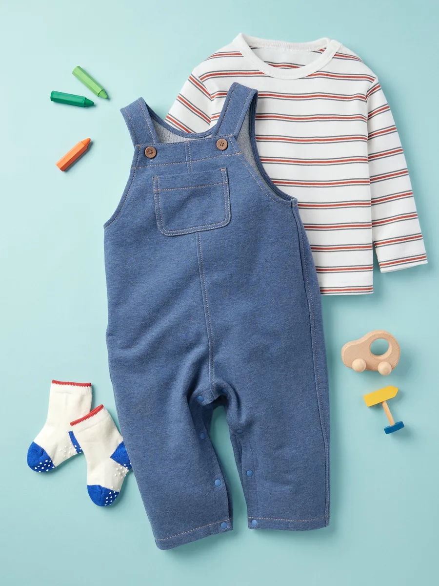 UNIQLO Baby Комбинезон өмд (салопет) — 4-с 3-р зураг