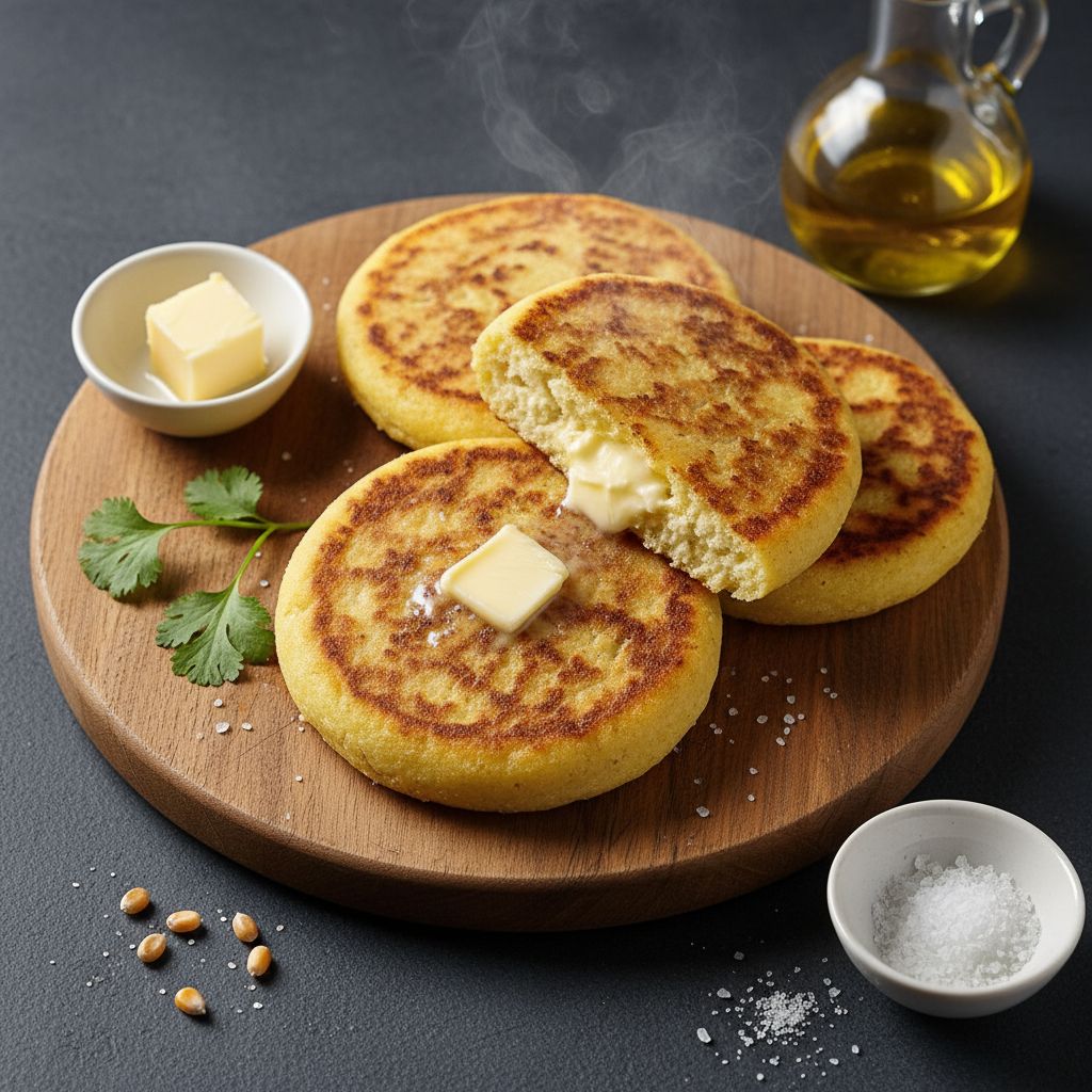 Traditional Latin American Arepas — recipe cover
