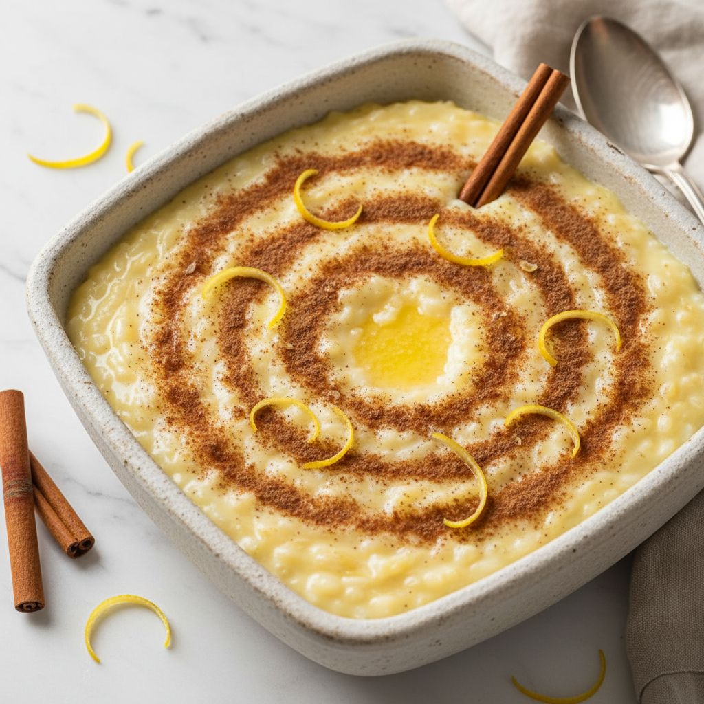 Arroz Doce (Portuguese Rice Pudding) — recipe cover