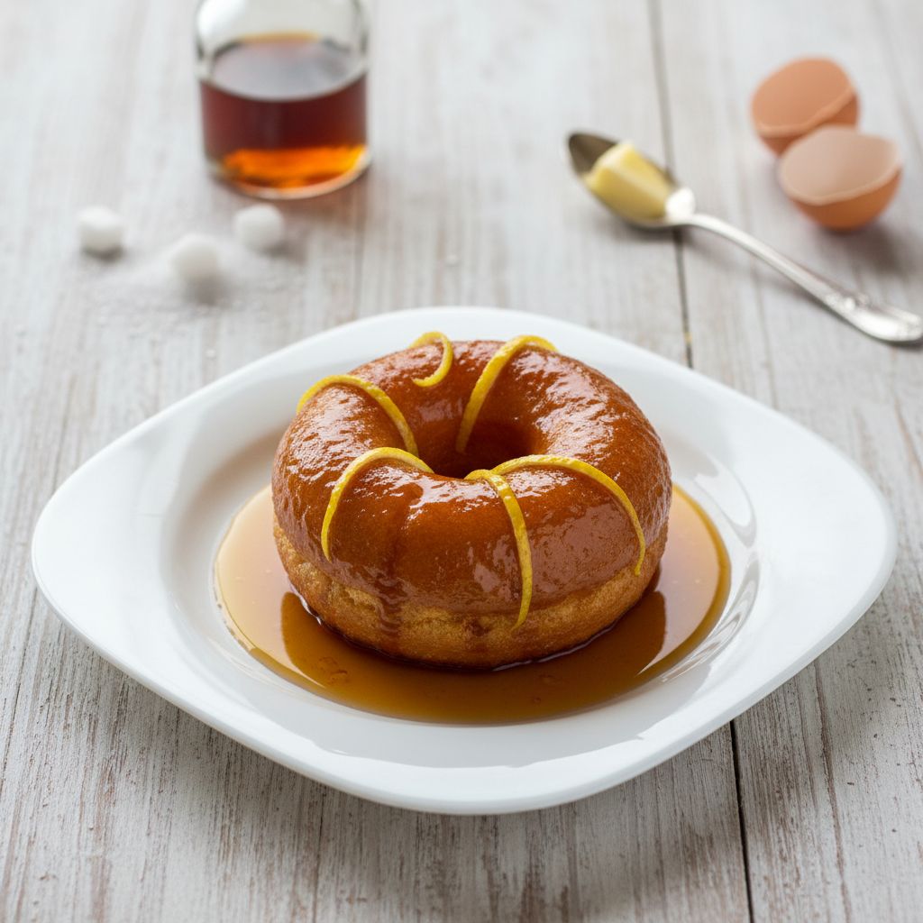 Neapolitan Rum Babà — recipe cover