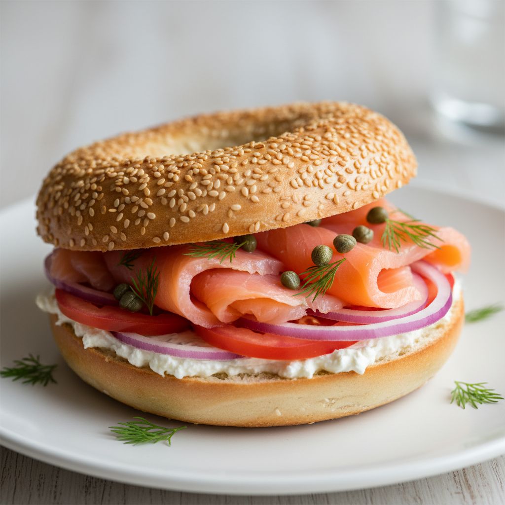 Bagel with Lox — recipe cover