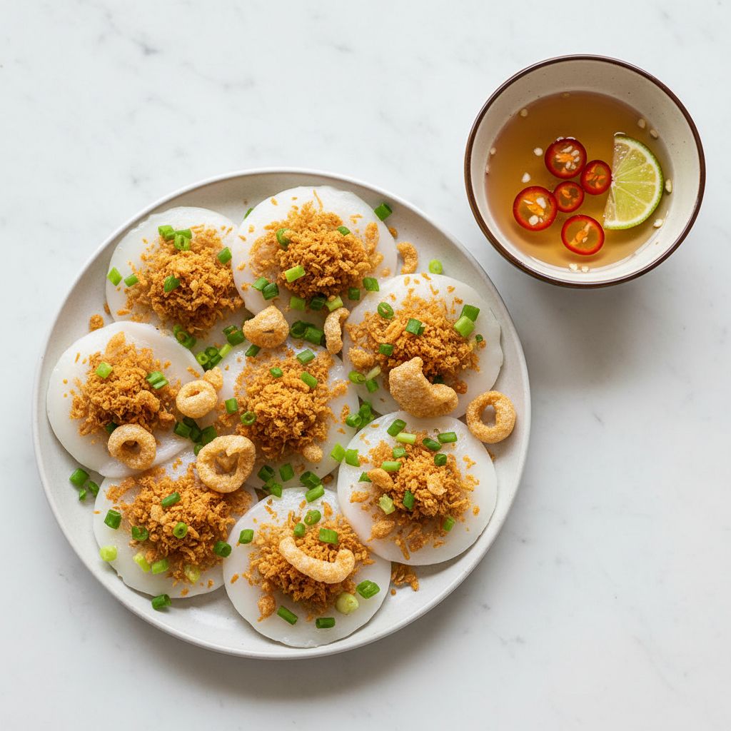 Bánh Bèo (Vietnamese Steamed Savory Rice Cakes) — recipe cover