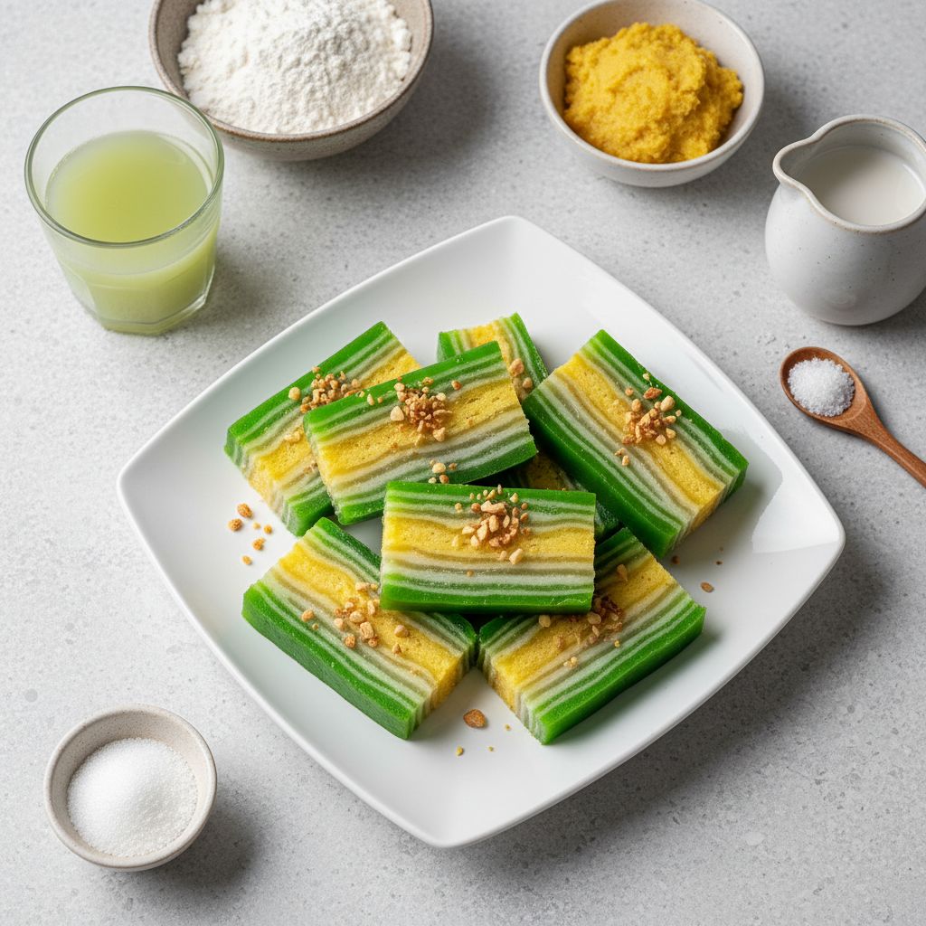 Bánh Da Lợn (Vietnamese Steamed Layer Cake) — recipe cover