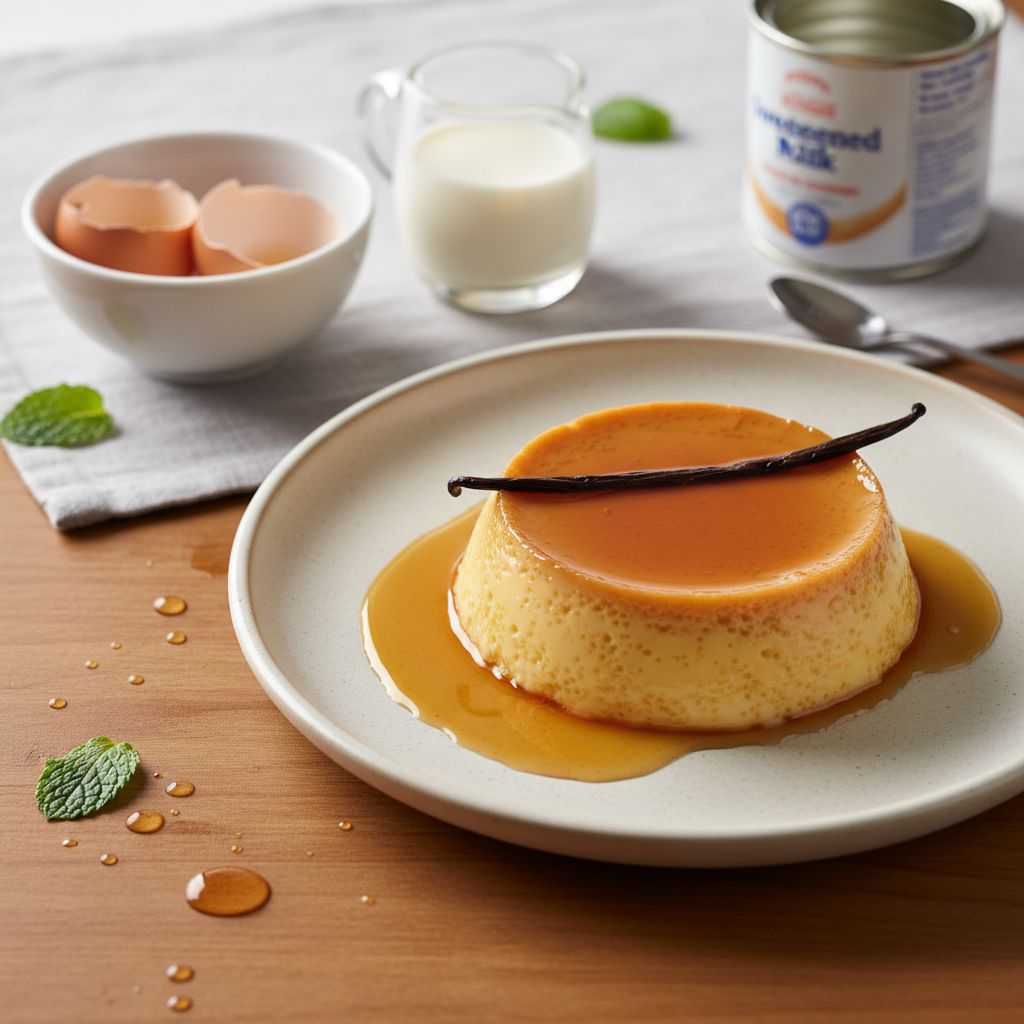 Bánh Flan (Vietnamese Caramel Custard) — recipe cover