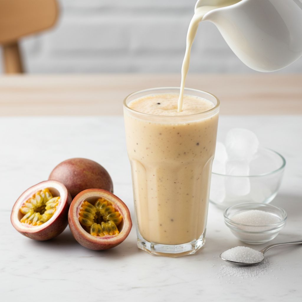 Passion Fruit Smoothie (Batido de Maracuyá) — recipe cover