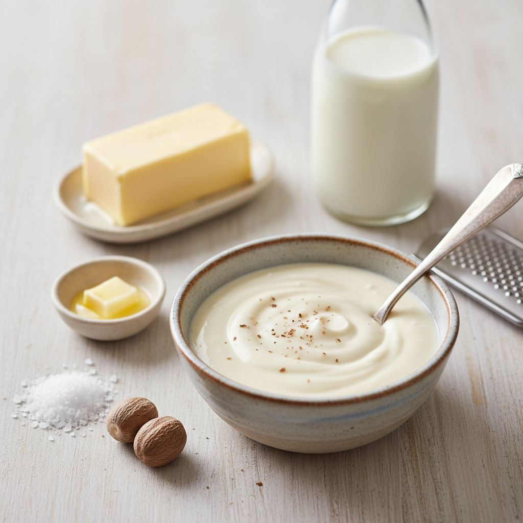 Béchamel Sauce — recipe cover