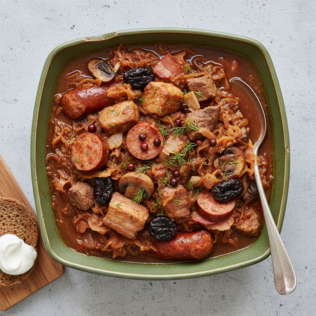 Classic Bigos (Polish Hunter's Stew) — recipe cover