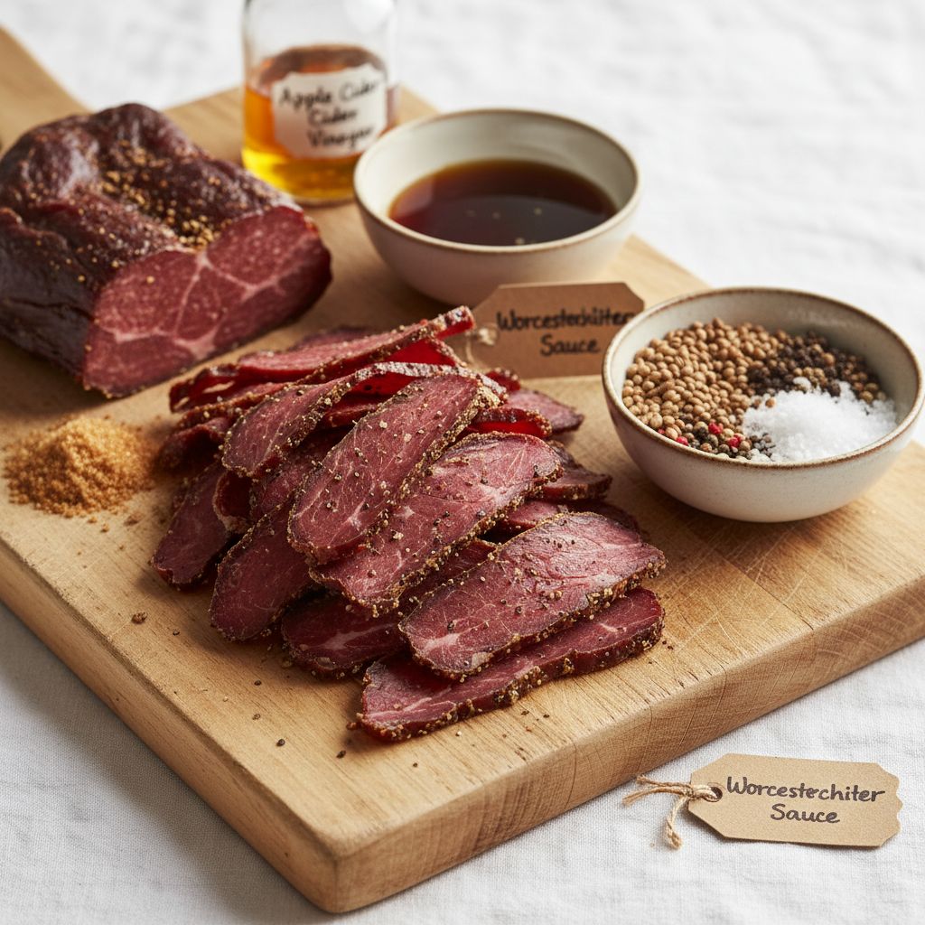 Traditional South African Biltong — recipe cover