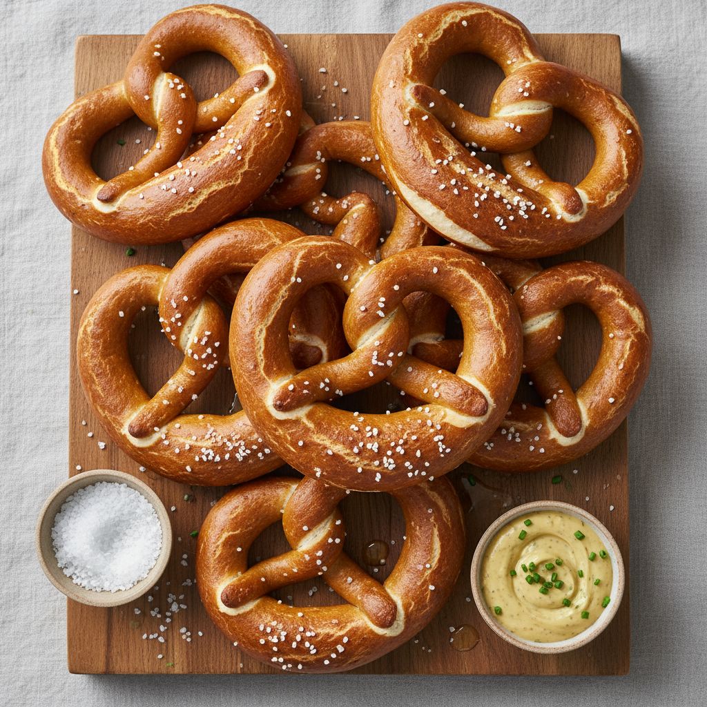 Traditional German Soft Pretzels (Brezel) — recipe cover