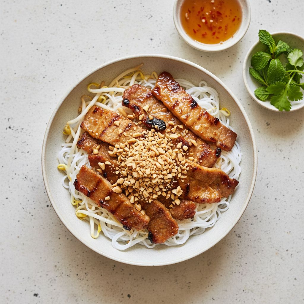 Bún Thịt Nướng (Vietnamese Grilled Pork with Vermicelli) — recipe cover