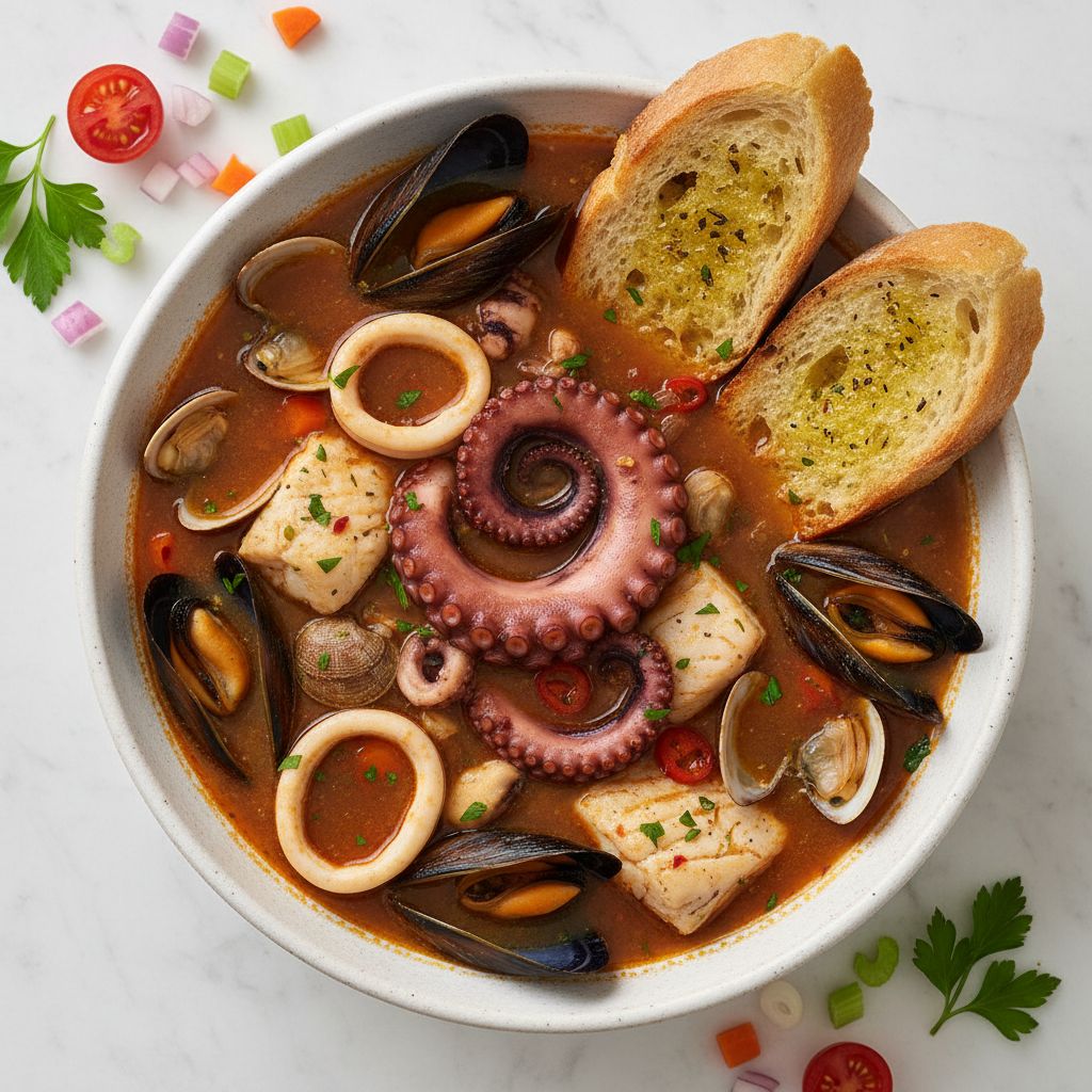 Cacciucco (Livornese Fish Stew) — recipe cover