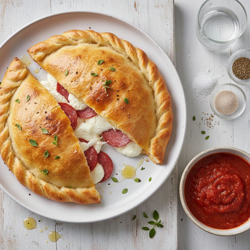 Classic Homemade Calzone — recipe cover