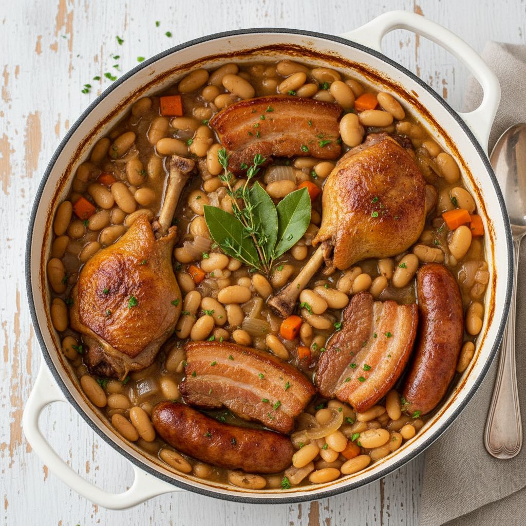 Traditional French Cassoulet — recipe cover